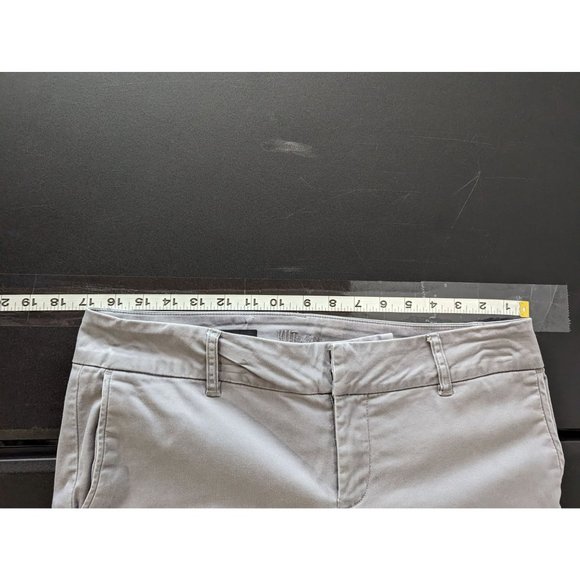 Kut from the Kloth Women's Gray Mid Rise Trouser Skinny Pants Size 8 Neutral - Picture 8 of 12